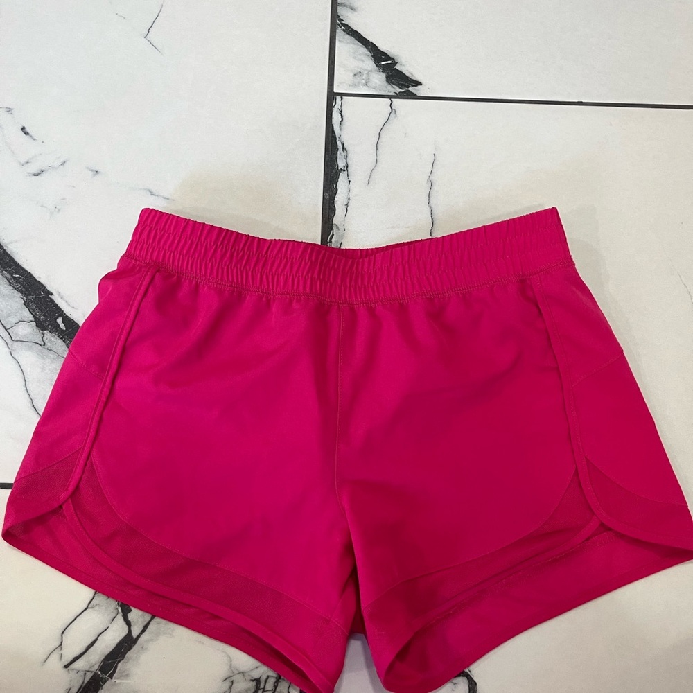 GAIAM Women's Bright Pink Athletic Shorts